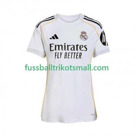 Fußballtrikots Real Madrid Frauens 2025-2026 Kurzarm Heimtrikotsatz kaufen
